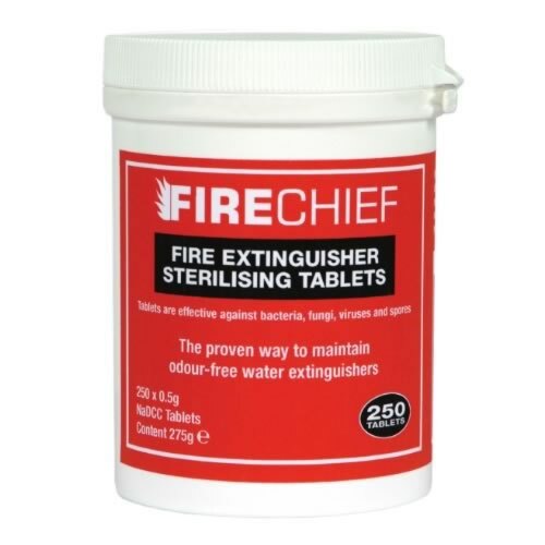 Fire Extinguisher Sterilising Tablets