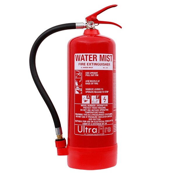 3ltr Dry Water Mist Extinguisher
