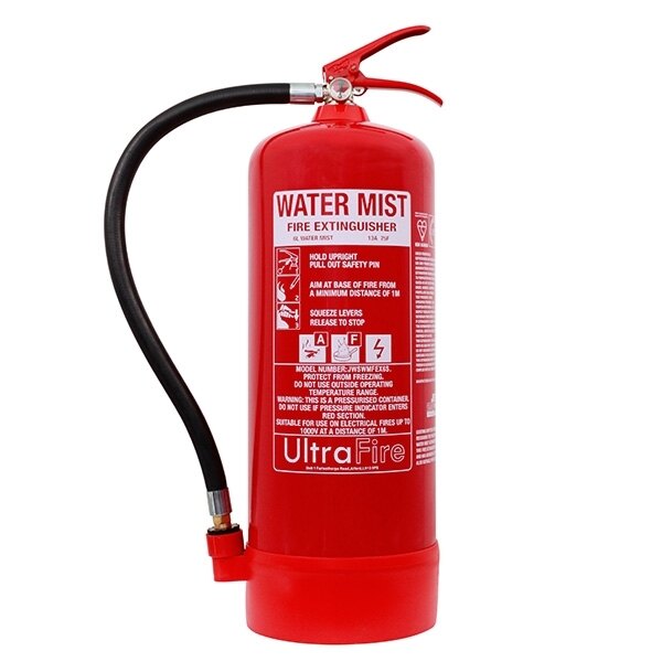 6ltr Dry Water Mist Extinguisher