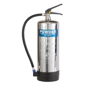 Stainless Steel 6kg Dry Powder Fire Extinguisher