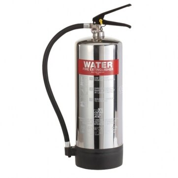 Stainless Steel 6ltr Water Fire Extinguisher