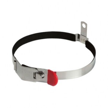 Stainless Steel Fire Extinguisher Strap - 2kg/2ltr